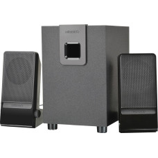 Акустична система MICROLAB M-100 2.1, 10W, mini-jack, чорний